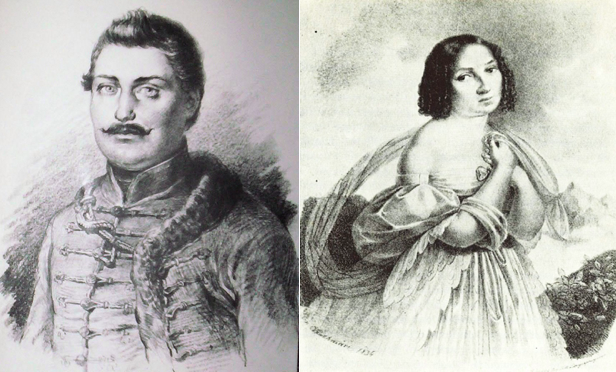 Katona József, Déryné Széppataki Róza