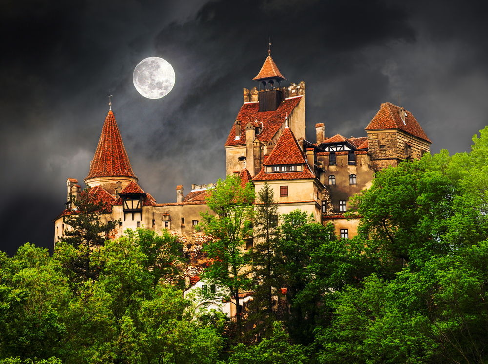 Dracula,count,house,,medieval,building,of,transylvania,,castle,of,bran