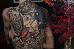 Franken Vivien tetoválóművész tetoválás