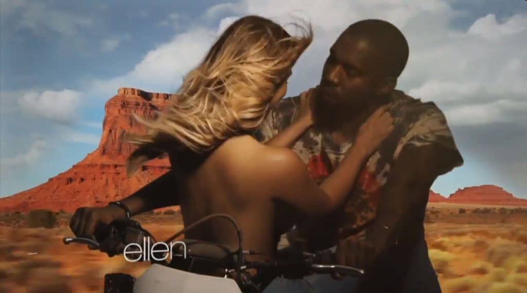 Kim Kardashian Goes Topless In New Kanye West Music Video
