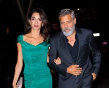 Amal And George Clooney Look Glamorous As They Step Out For Dinner In New York City