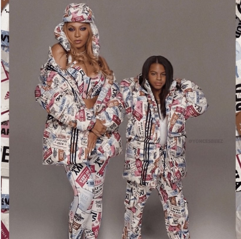 Beyonce Blue Ivy Matchy Matchy Instagram