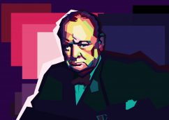 Winston Churchill, művészet