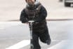 Exclusive: Peter Dinklage Is Spotted Riding His Scooter Around New York City After Winning A Sag Award.