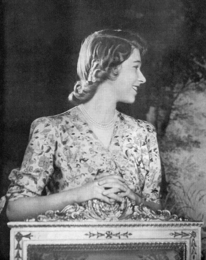 Princess Elizabeth, Future Elizabeth Ii, Born 1926. Queen Of The United Kingdom, Canada, Australia And New Zealand. Seen Here On Her 18th Birthday In 1944. From A Photograph.