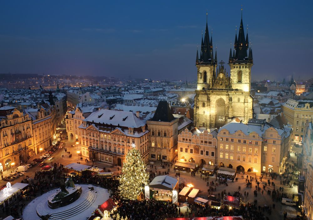 Karácsonyi vásár a prágai Óvárosban