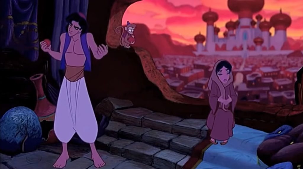 Aladdin és Jázmin Agrabah-ban