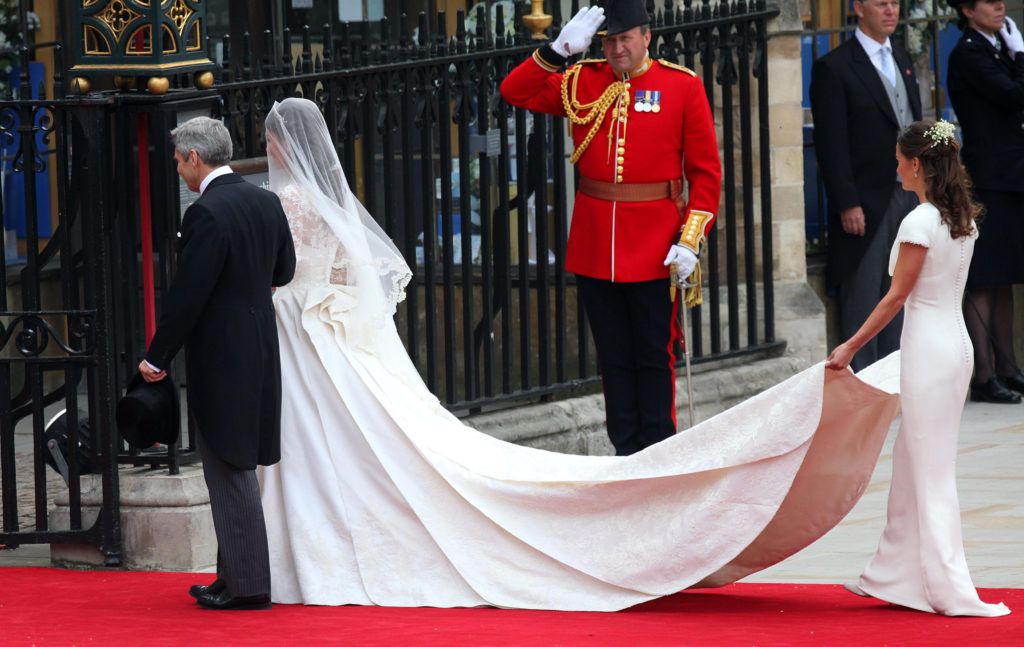 Pippa Middleton, Katalin hercegné, esküvő