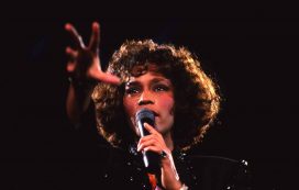 Whitney Houston Pictured In Rome 1989