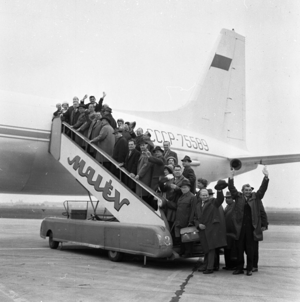 Beszálló utasok 1967-ben