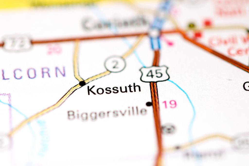 Kossuth megye Mississippiben