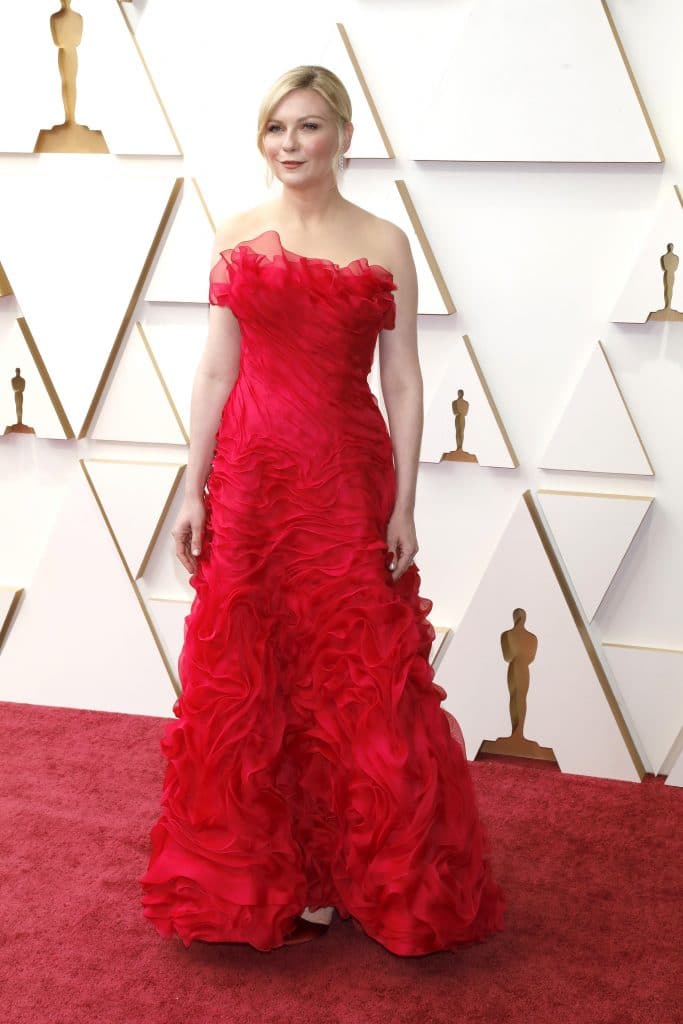 Kirsten Dunst, vintage ruha, Oscar-gála, 2022
