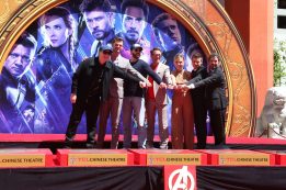 The Marvel StudiosÄô Avengers: Endgame Cast Handprint Ceremony