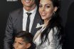 Cristiano Ronaldo With His Son And His Fiancee At The Best Fifa Football Awards In London