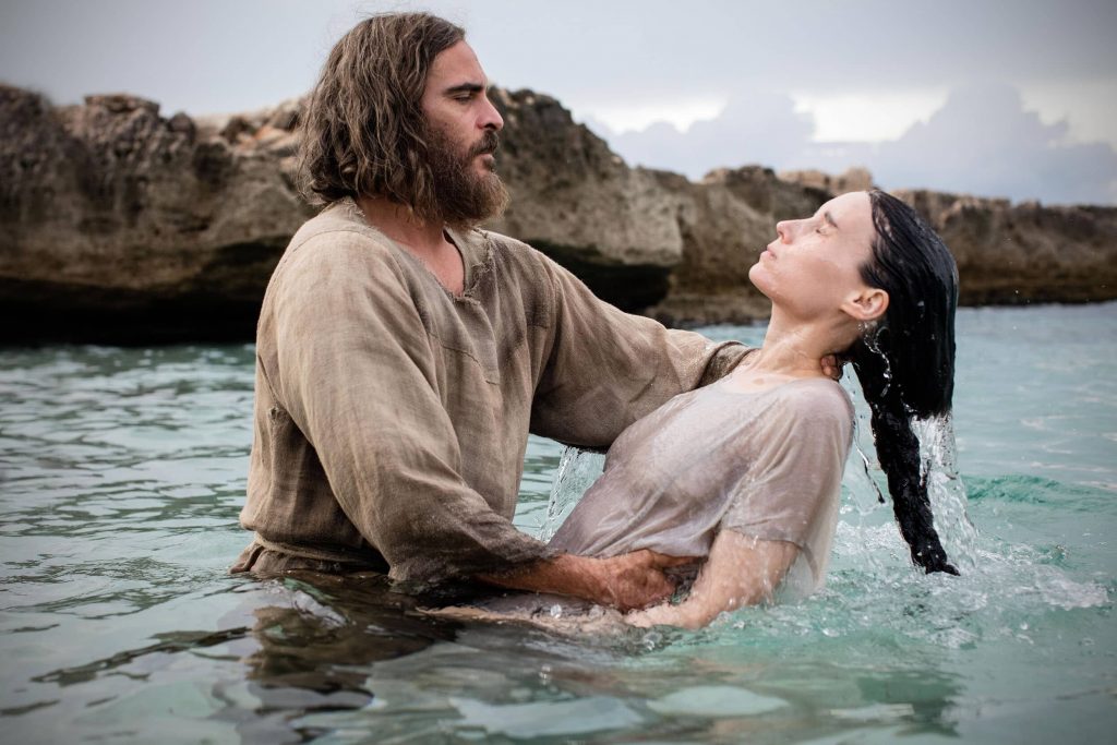 Jonathan Olley Mary Magdalene Jesus Joaquin Pheonix Baptism Rooney Mara Actress Film Movie Bible 2