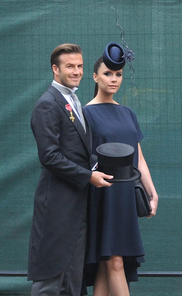Victoria Beckham, David Beckham, 2011, királyi esküvő
