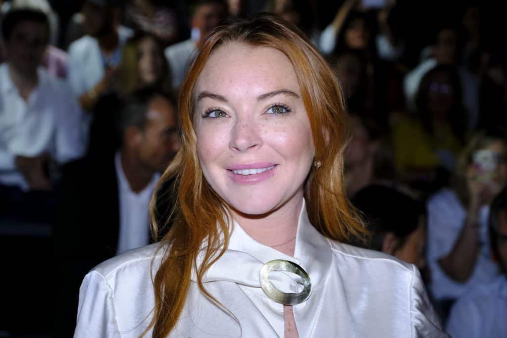 Lindsay Lohan Madrid Fashion Week