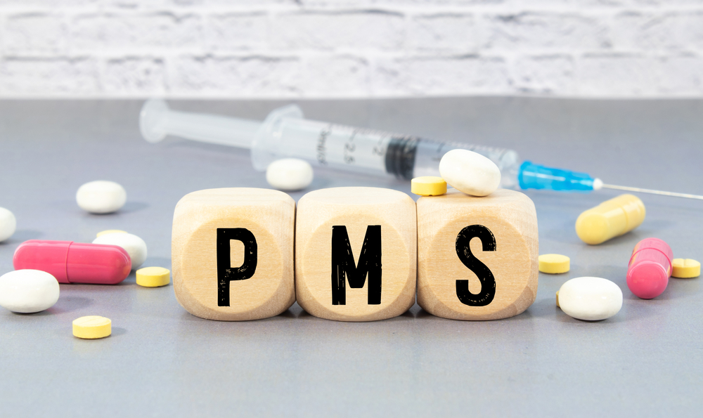 Pms,premenstrual,syndrome,acronym,on,colorful,sticky,notes