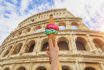 Colosseum,in,rome,,italy,during,summer,sunny,day,with,italian