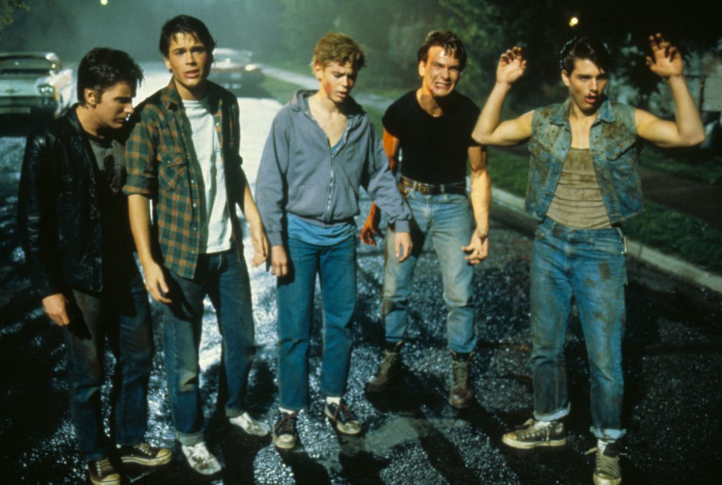1983 The Outsiders Movie Set