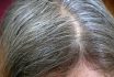 Regrown,gray,hair,roots,on,the,head.,hair,coloring.,woman