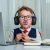 Funny,school,boy,with,british,flag.,child,in,headphones,and