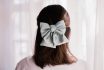 Elegant,fashion,design,accessories,for,girls.,hair,bow,on,young