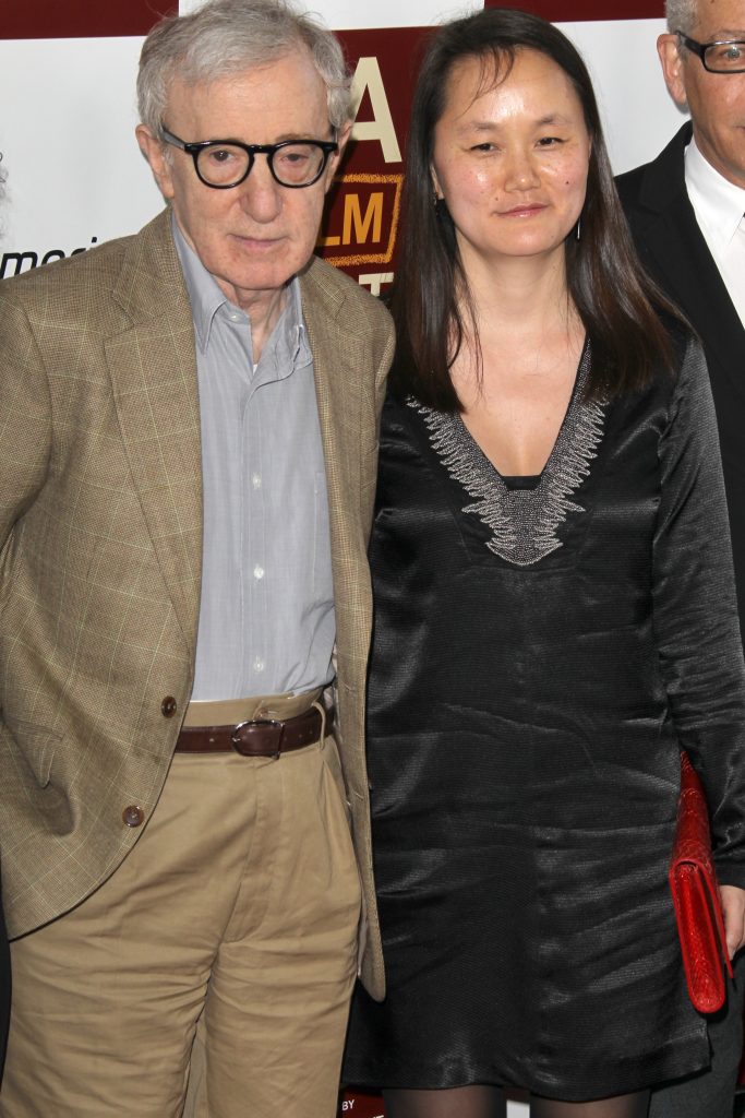Woody Allen és felesége