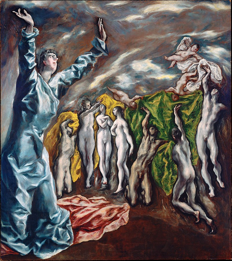 El Greco: Az ötödik pecsét feltörése