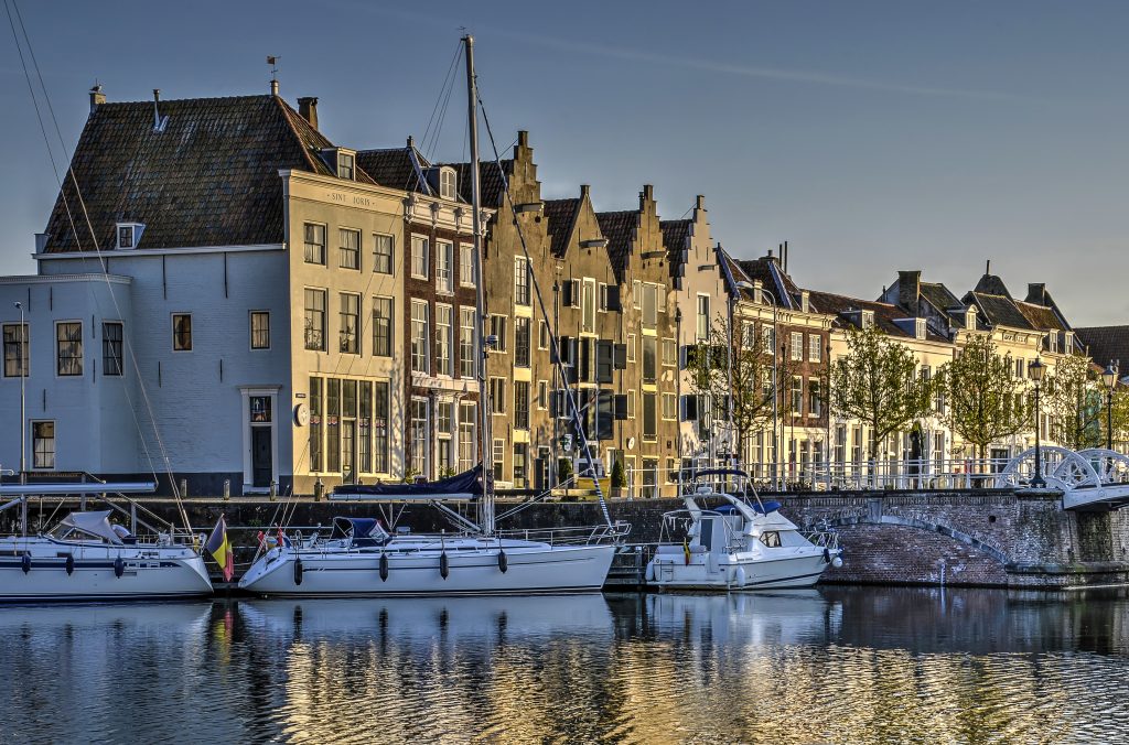 Middelburg kis utcácskái igazi holland hangulatot árasztanak