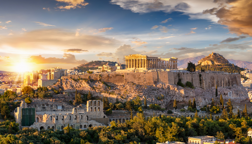 pénztárcabarát úti cél, Athén, Akropolisz