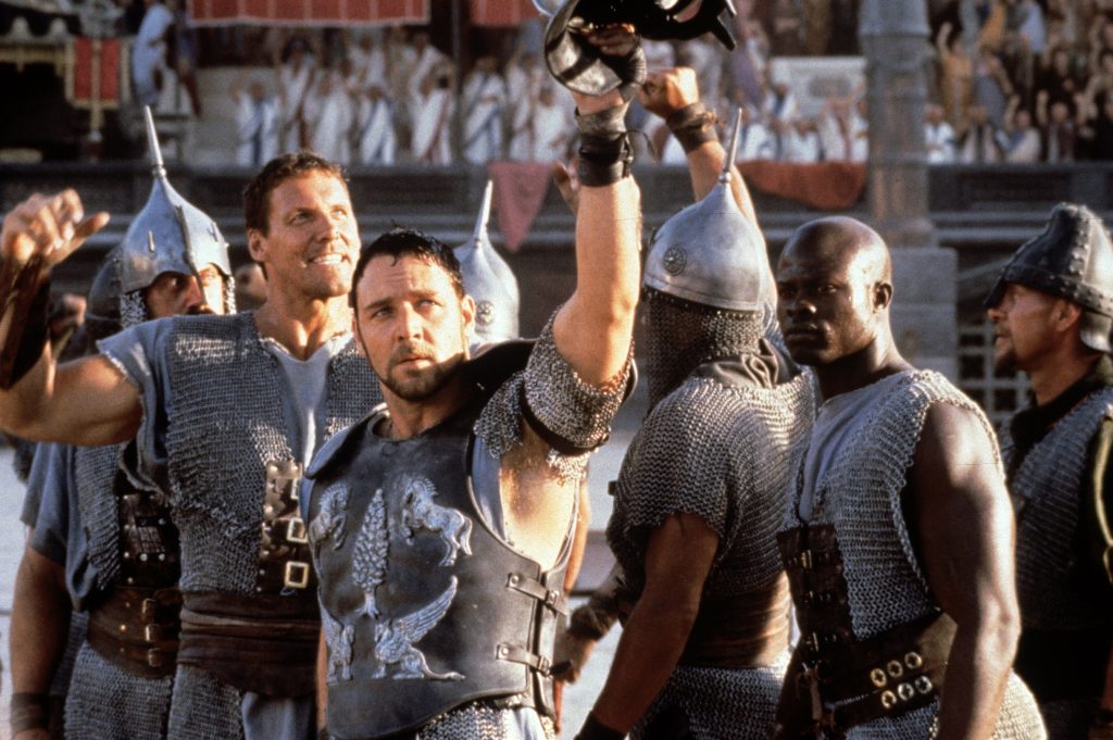 'gladiator' By Ridley Scott, Gb/usa, 2000.