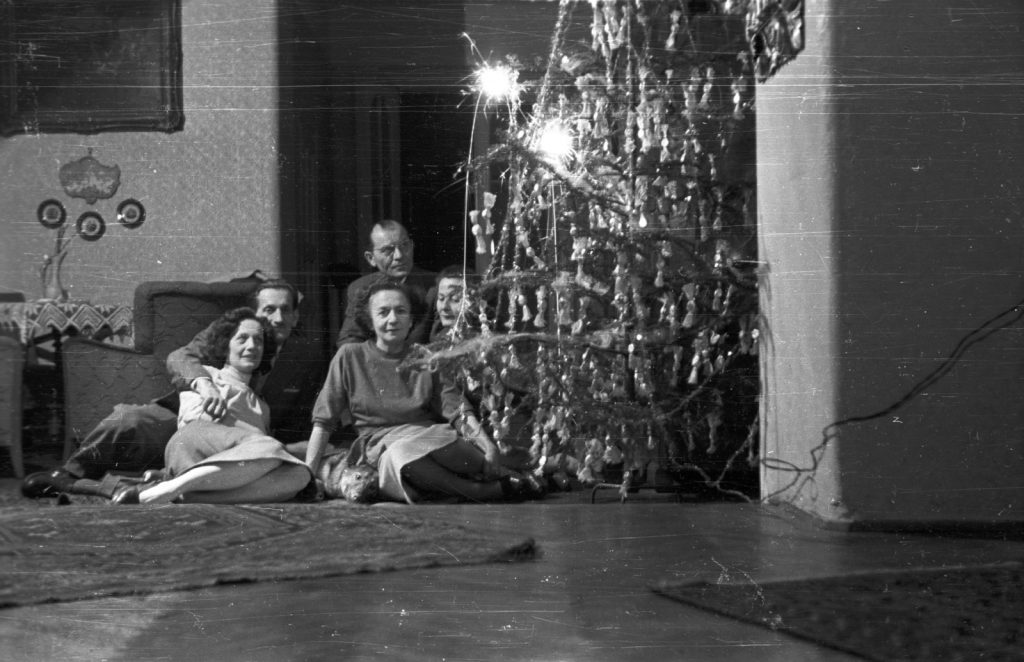 Karácsonyi rokonlátogatás 1959-ből