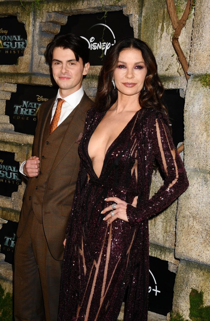 Catherine Zeta-Jones és fia, Dylan