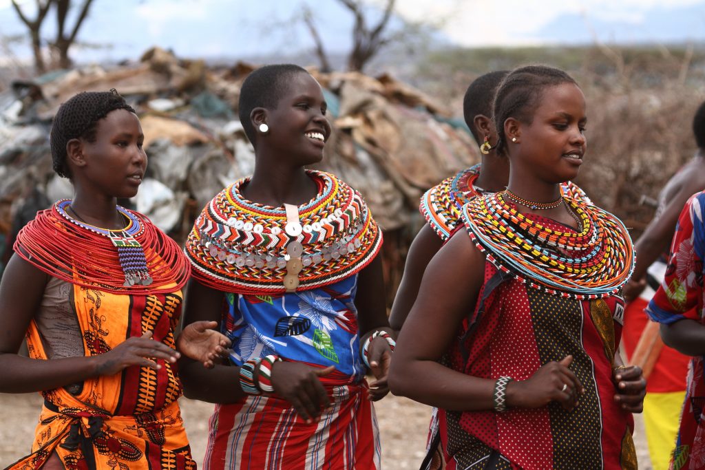 Traditional,samburu,women,in,kenya