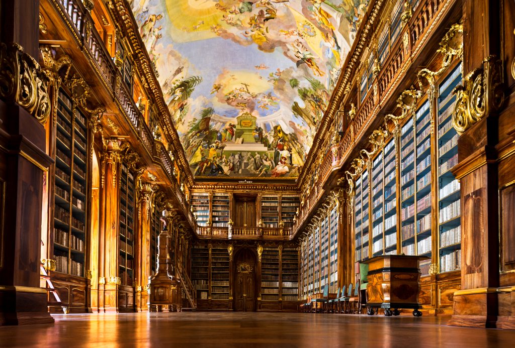 A prágai Strahov Könyvtárat 1679-ben alapították