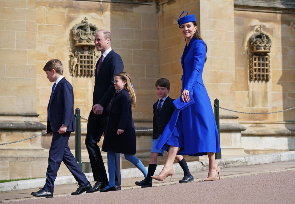 brit királyi család húsvét