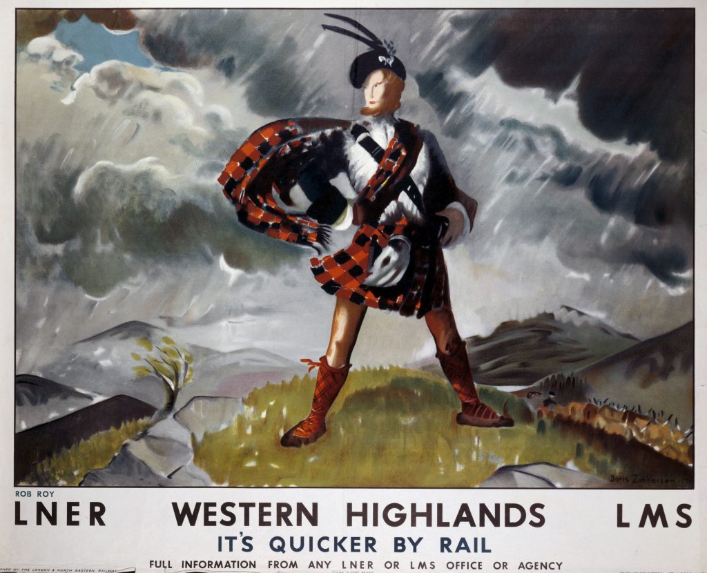 A skót szoknya eredetileg pléd nagyságú volt / Kép forrása: Science & Society Picture Library / Getty Images