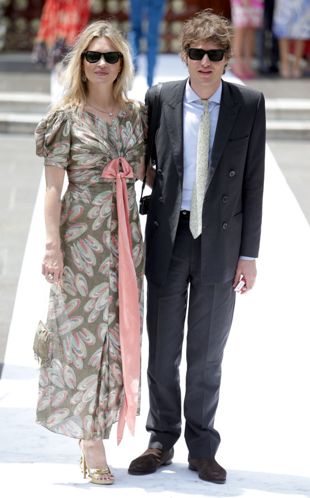 esküvő, vendég, Kate Moss