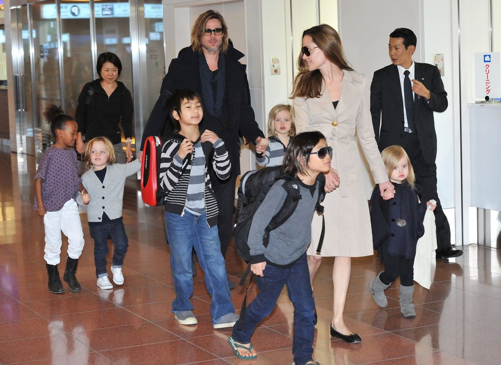 Brad Pitt és Angelina Jolie 