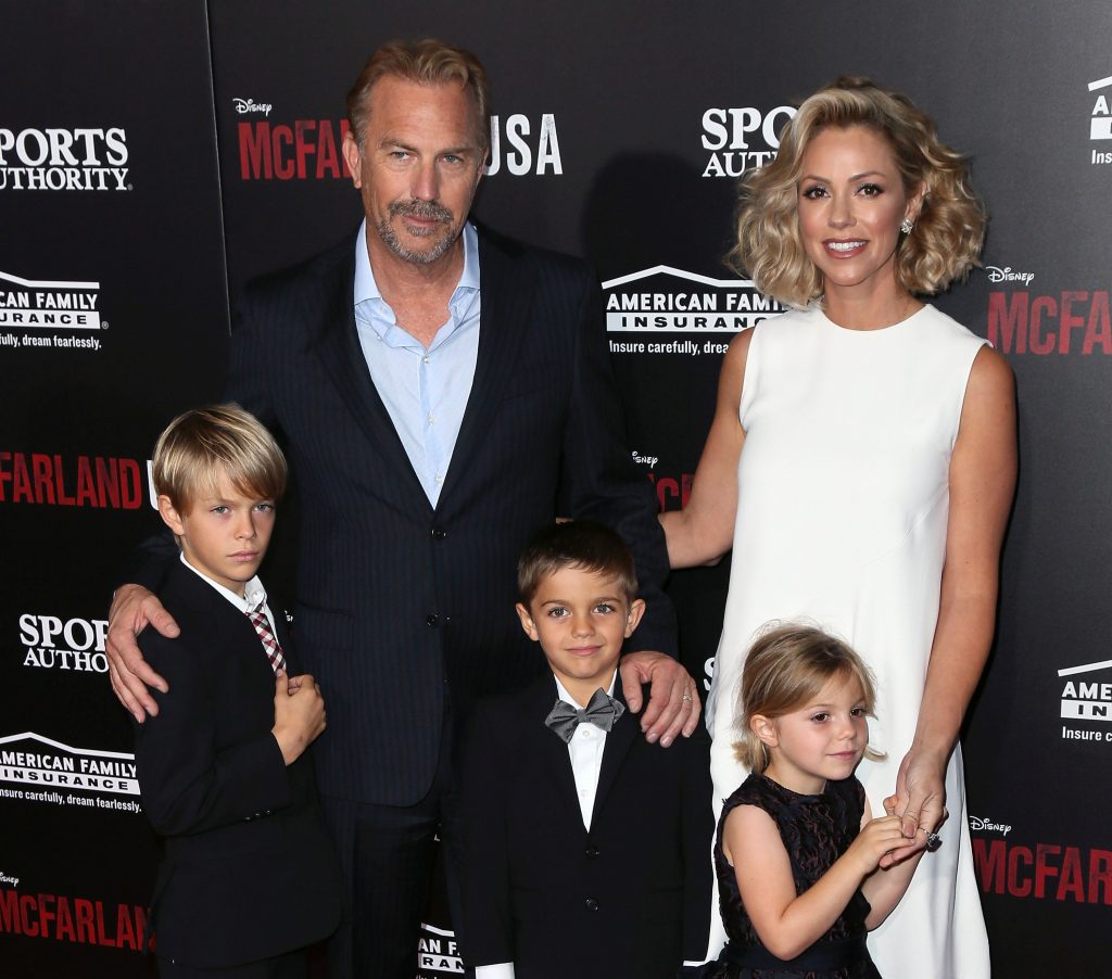Kevin Costner felesége és gyermekei / Kép forrása: David Livingstone /  Getty Images