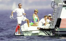 Diána hercegné, Dodi Al-Fayed, Cujo, jacht