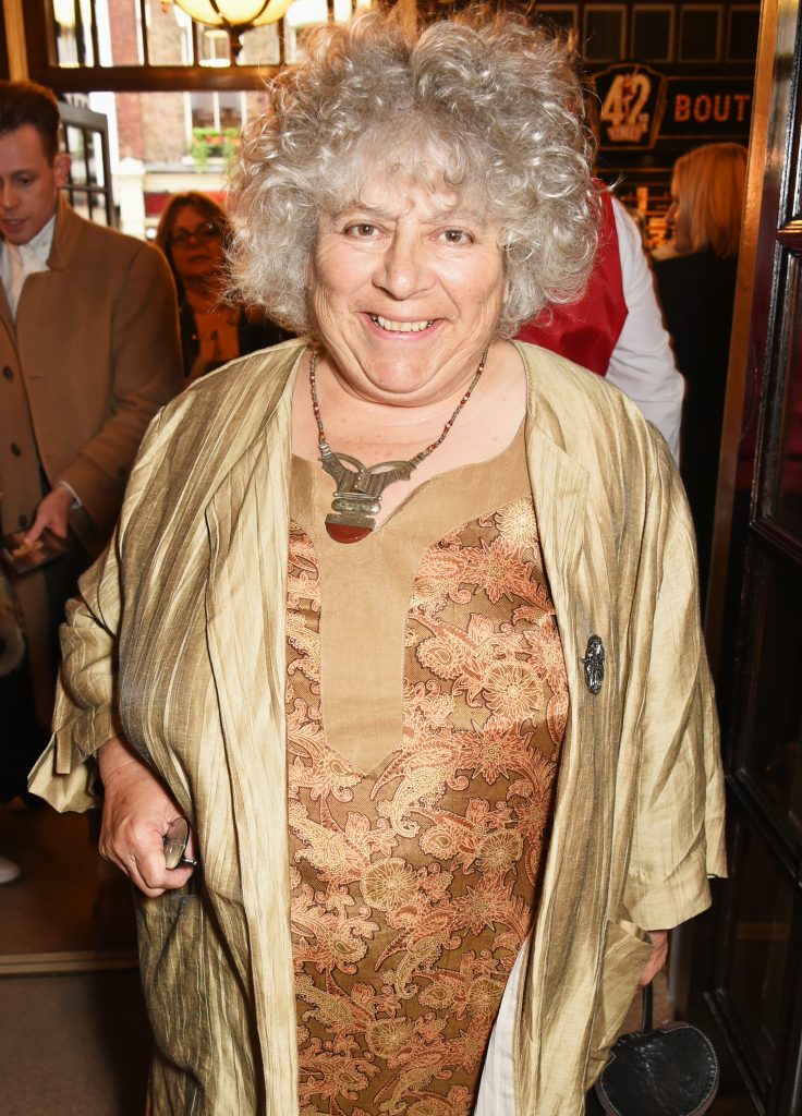 Miriam Margolyes egészségügyi probléma