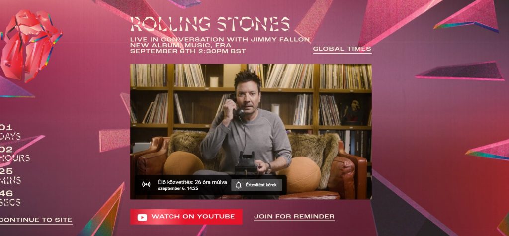 A The Rolling Stones új lemezét ötletes marketinggel hirdeti - A részleteket szerdán tudhatják meg a rajongók / Kép forrása: The Rolling Stones