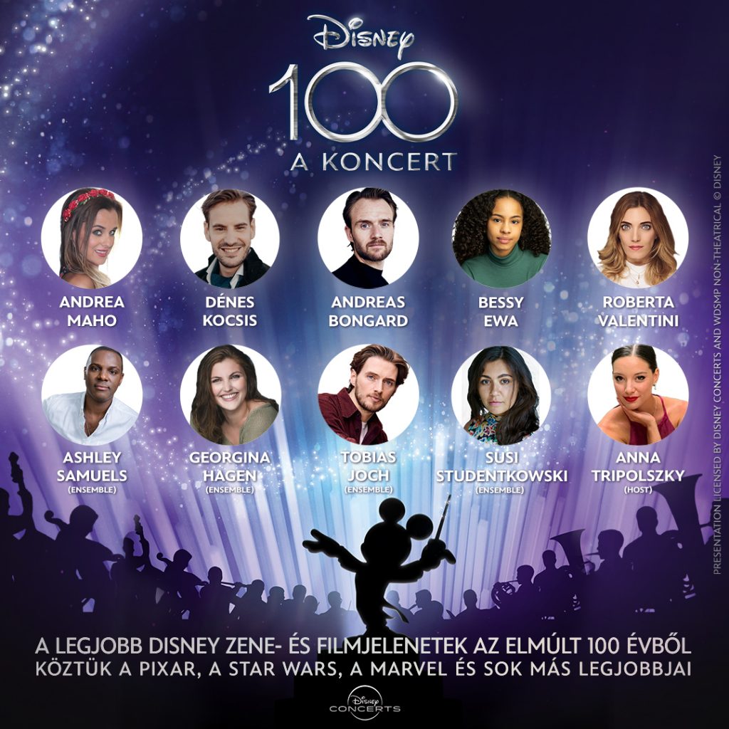 Mahó Andrea szívében a Disney különös helyet foglal el, ezért is örül annak, hogy nemzetközi produkcióban énekelheti kedvenc dalait / Kép forrása: Green Stage Production