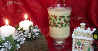 A fehércsoki-likőr igazi karácsonyi finomság, ami akár ajándékba is adható! / Fotó: Karsa Tímea