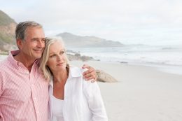 Mature Couple At The Beach