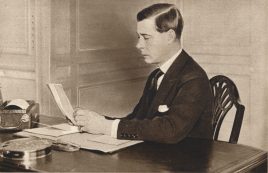Edward Viii Working In His Office At St. James's Palace, London', 1936