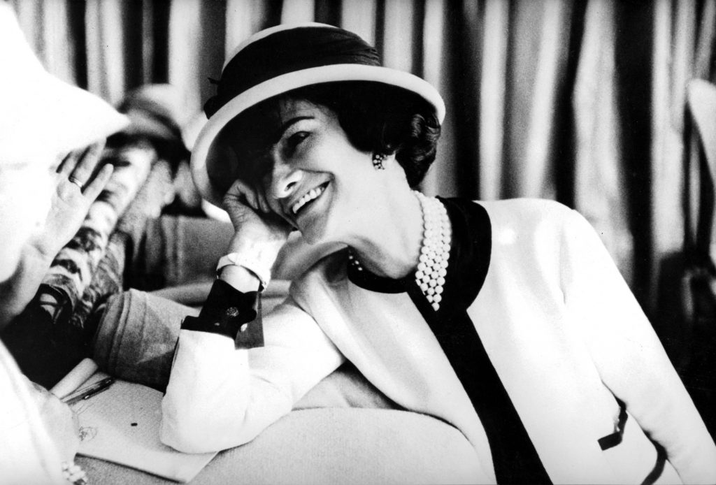 Fashion Designer Coco Chanel (1883 1971) , C. Early 50's
