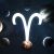 Zodiac Sign Aries. Middle Of The Solar System. Elements Of This Image Furnished By Nasa